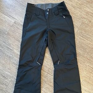 Patagonia Women’s Insulated Snowbelle Black Pant, Size XS